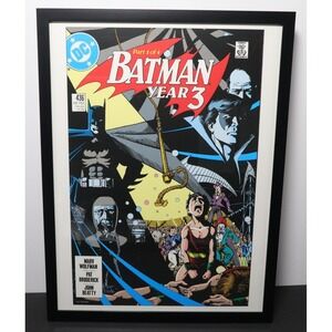 Detective Comics #436 Framed 12x16 Batman Year 3 Cover Art by Pérez | DC Comics